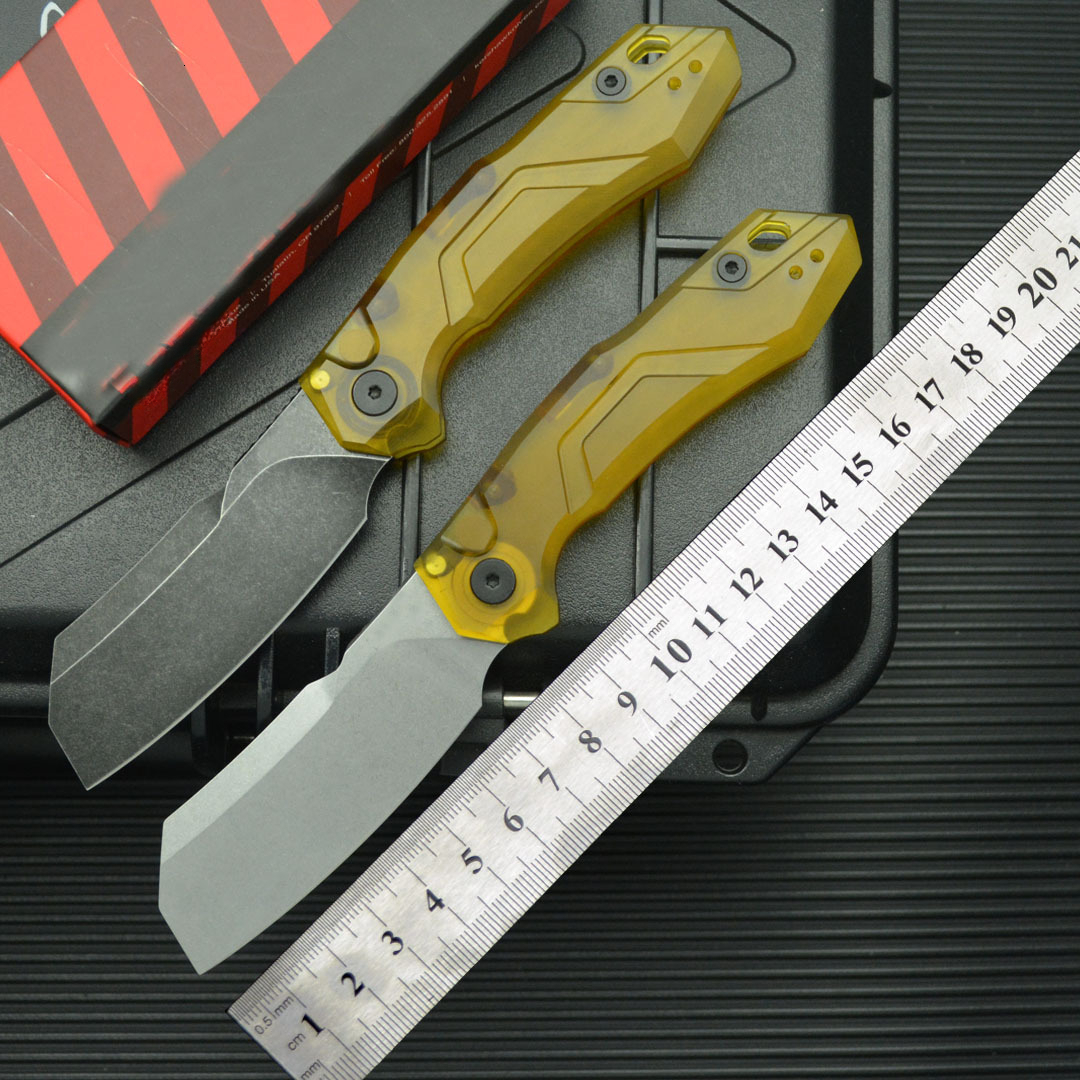 KS 7850 PEI Pocket Knife D2 Blade Suitable for Outdoor Camping Survival in The Wild EDC and Hunting Multi-functional Knife