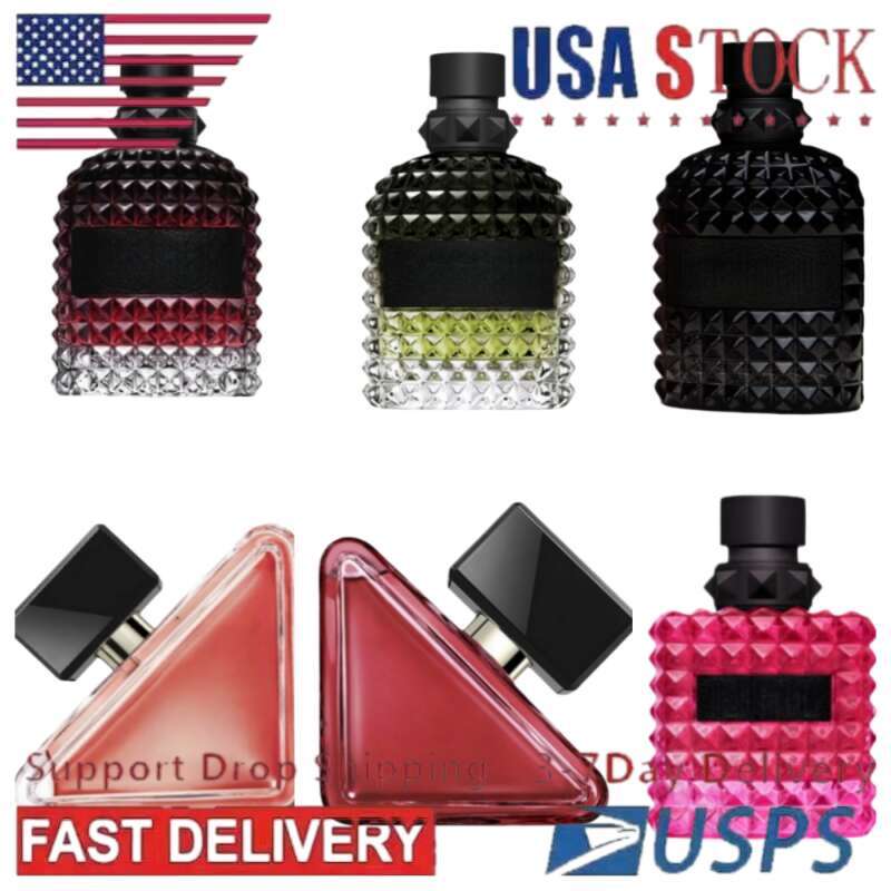 In Roma Born intense Perfume men women Fragrance 100ml 3.4oz Purple Melancholia Cologne Eau De Parfum Long Lasting smell High Quality stock