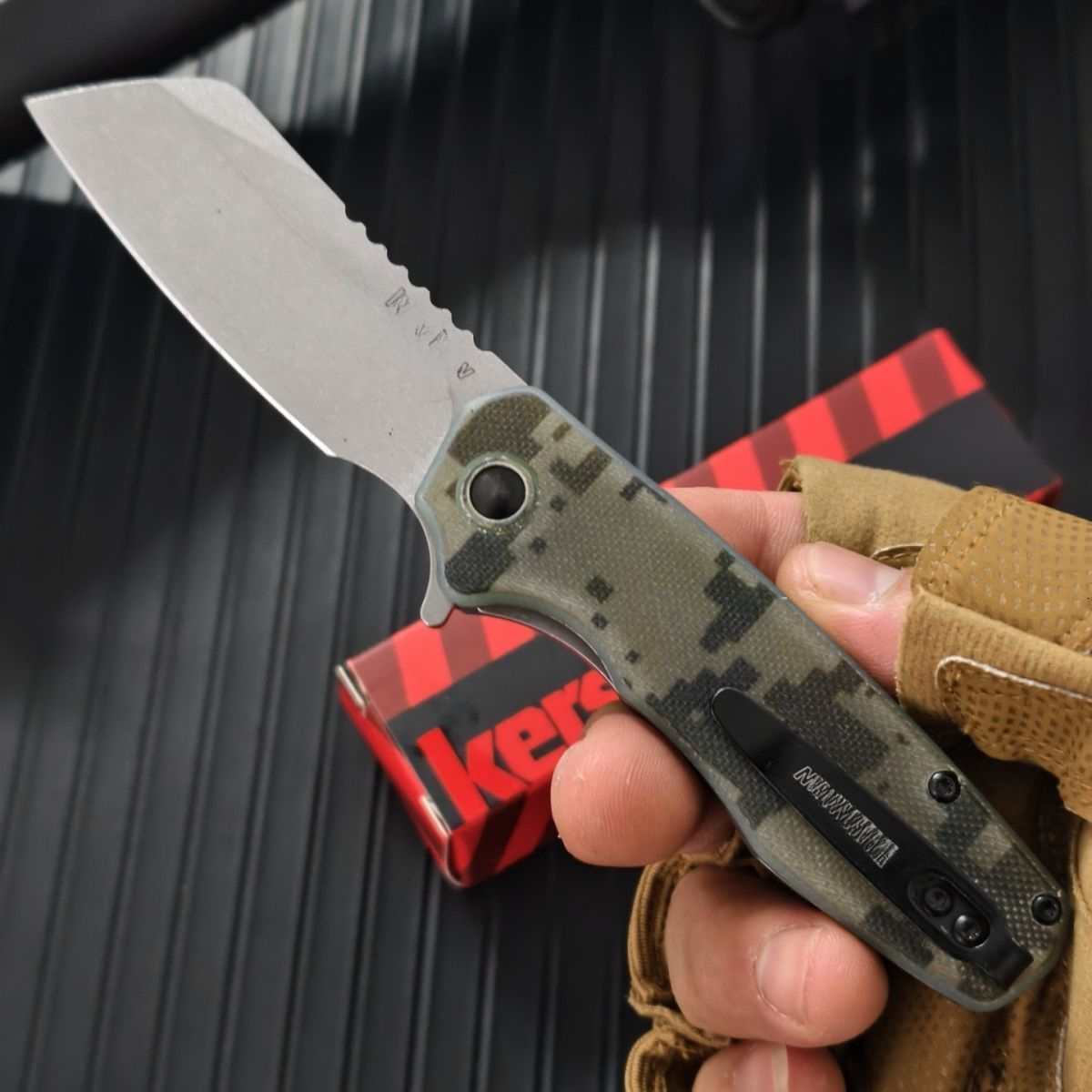 1414 Pocket Hiking Folding Knife Blade All Steel Handle Outdoor Camping Hunting Knives Survival Self Defense Tool Gifts