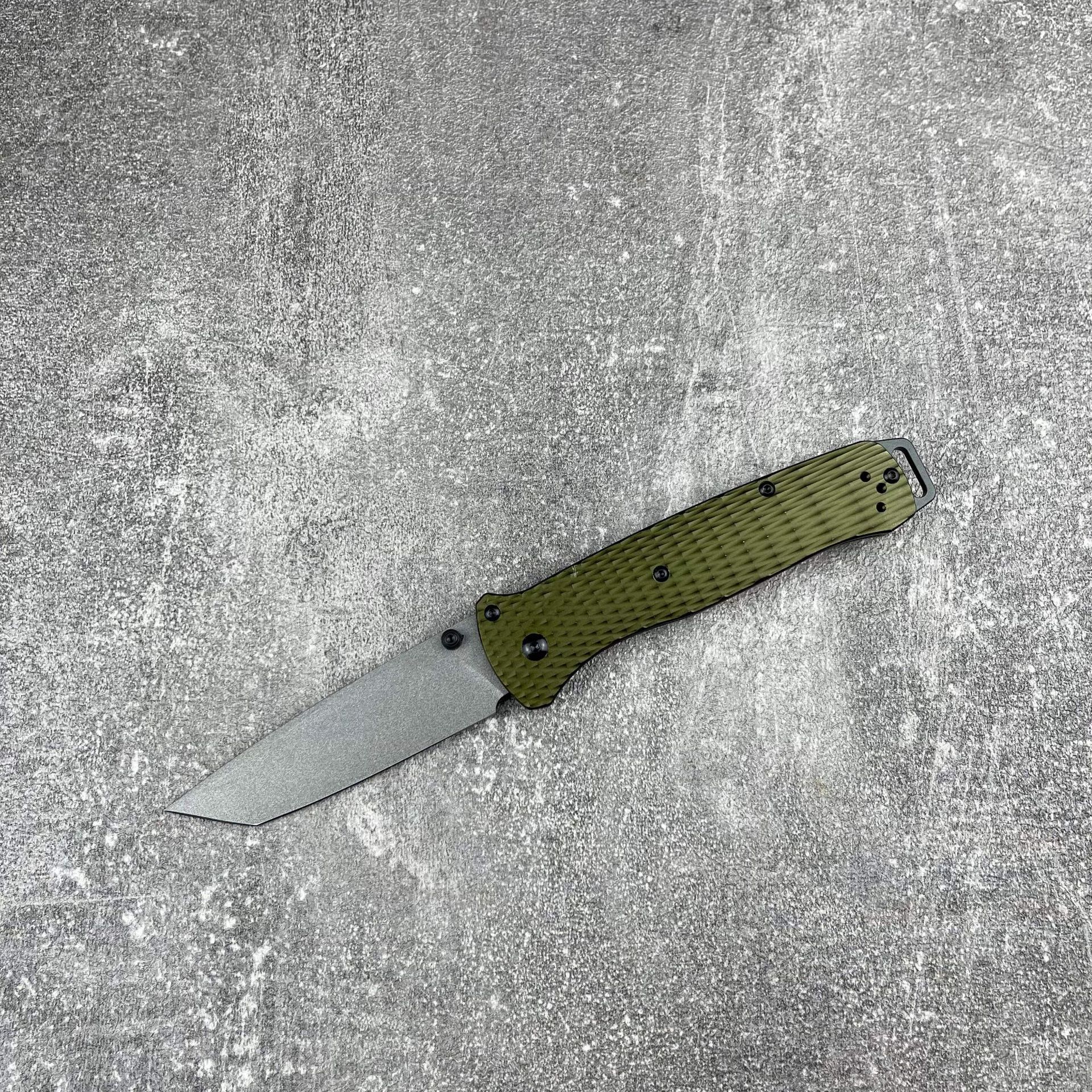 BM 537 Knife Self Defense Pocket Knives Outdoor EDC Survival Flipper Folding Knife Camping Hunting Tool Nylon Handle