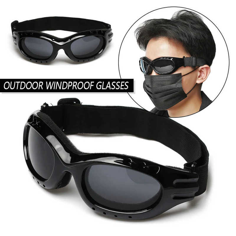 Men Cycling Ski Goggles Windproof Lens Frame UV400 Moto Outdoor Sports Snowboard AntiFog Motocross Women Sunglasses 260206