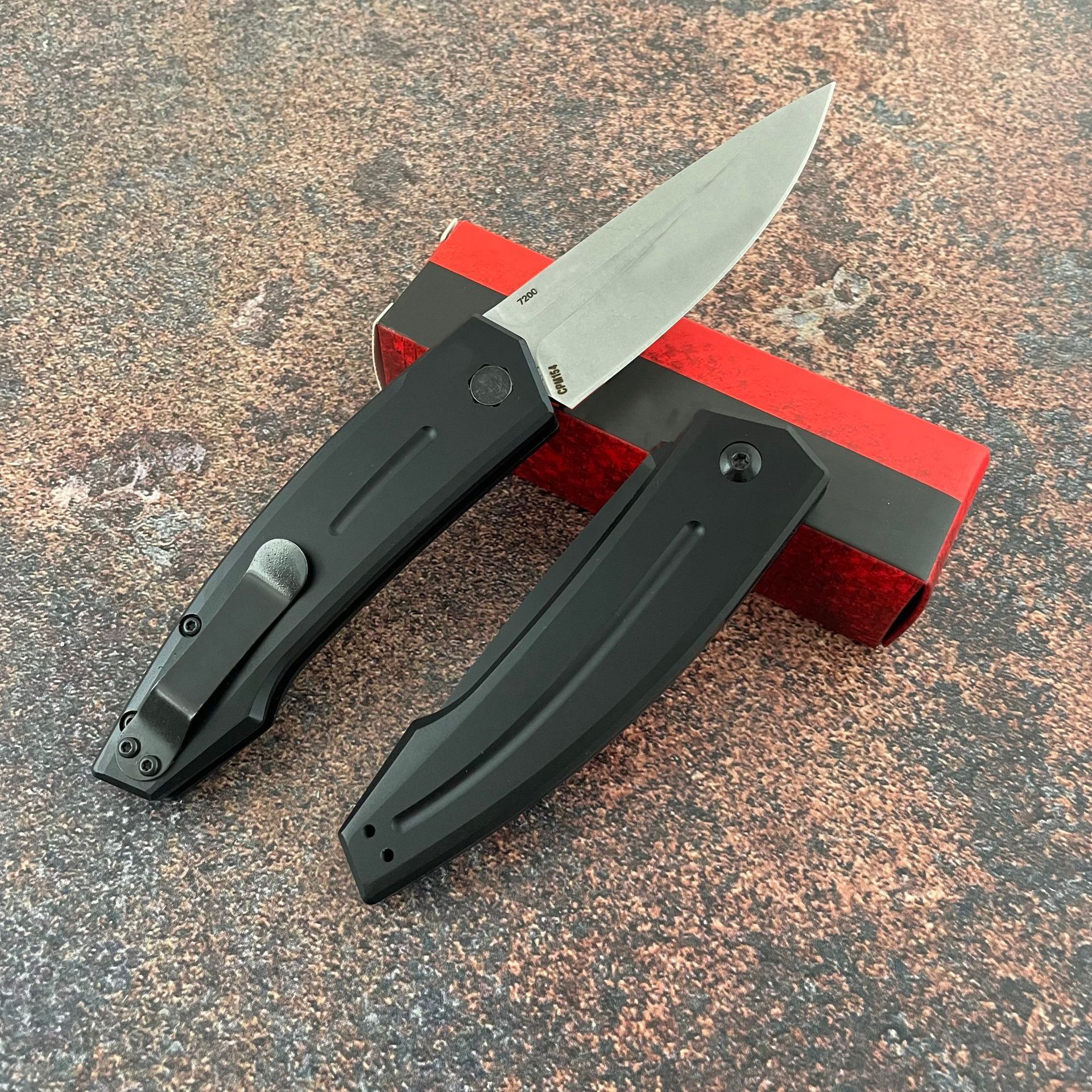 7200 Folding Pocket Outdoor Camping Survival Knife Tactical Hunting CPM154 Blade Portable Utility Fruit Self-defense Knives EDC Tool