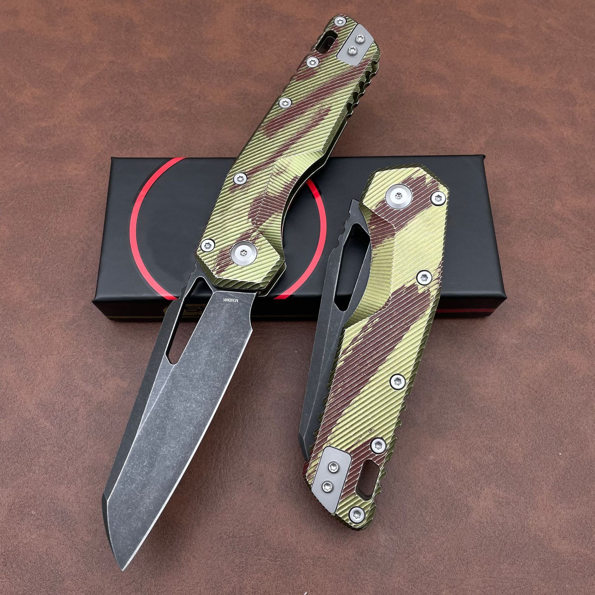 Pocket Folding Knife Aluminum Alloy Handle EDC Tool Outdoor Camping Hunting Tactical Survival Knife