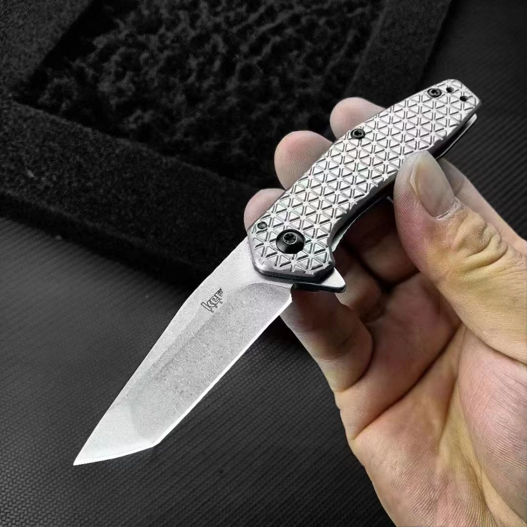 1324 High Hardness 440C Steel Mountain Adventure Camping Essential Outdoor Portable Folding Knife EDC Jungle Exploration Rescue Tools