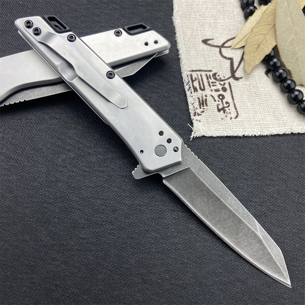 1365 Outdoor Camping Hiking Fishing Portable Folding Knife Durable 8Cr13Mov Steel Suitable for EDC Practical Cutting Knife