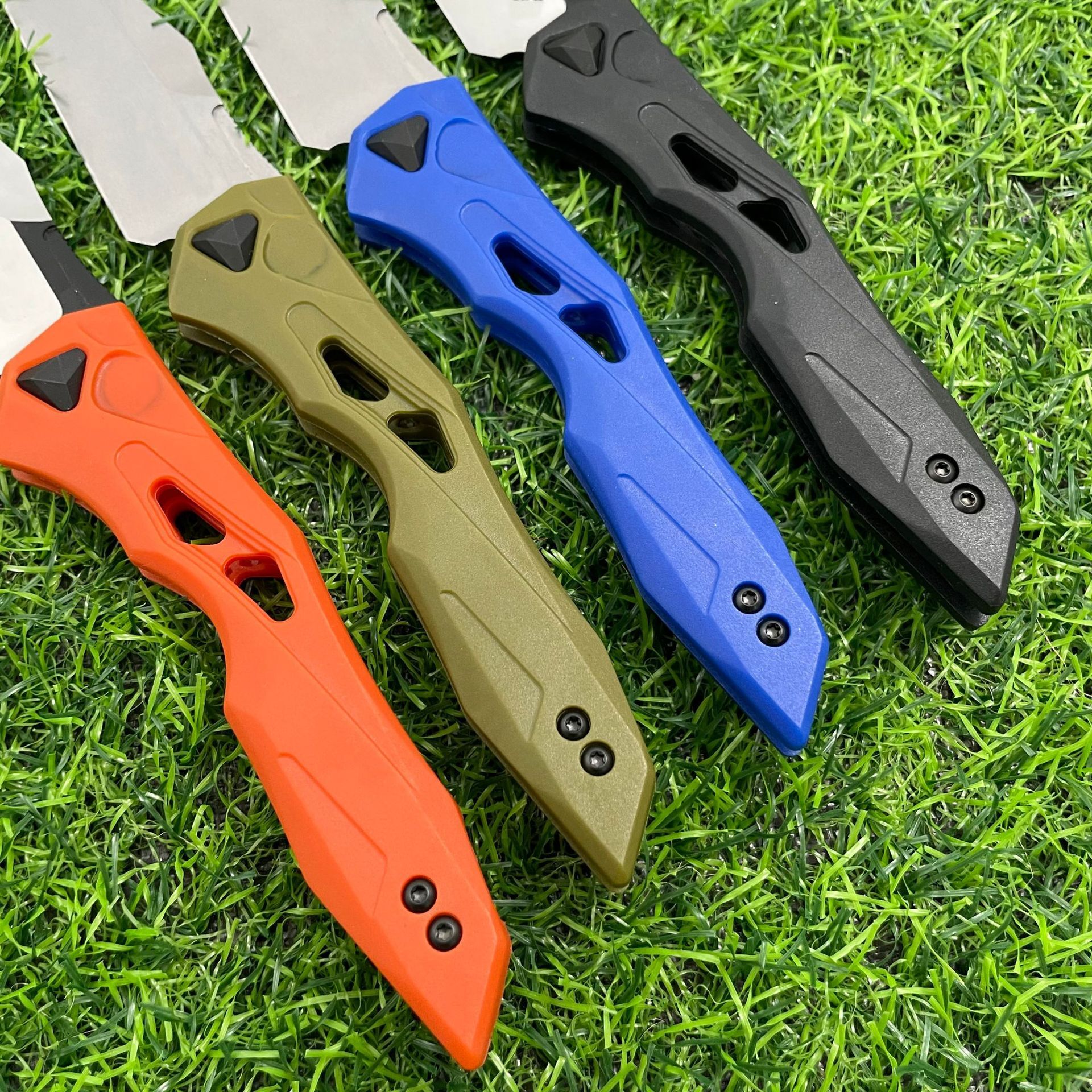 7650 Outdoor FE 034 Folding Pocket Knife CPM154 Blade Nylon fiber Handle Camping Survival Gear and EDC Men's Hunting Knives