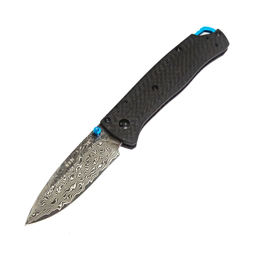 BM 533/535 Folding Knife S90V Blade Carbon Fiber Handles Sharp Field Hunting Knife Survival Tactical Tool with Pocket Clip