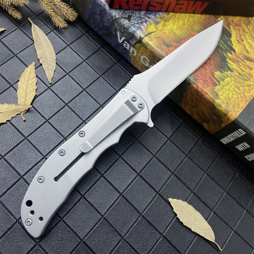 3655 EDC Stainless 8CR Blade Aluminum Handle Folding Pocket Knife outdoor Camping Survival Fishing Knife
