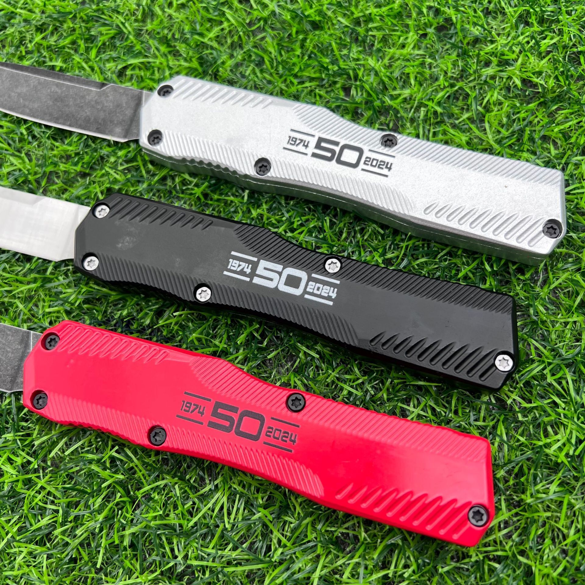 New KS9000 Zinc Alloy Small Knife Portable, Anti body, Outdoor Survival Knife Commemorative Tactical Knife M390 Steel EDC Survival