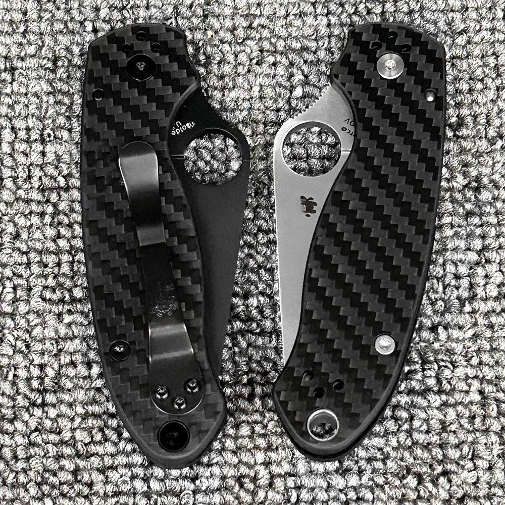 C223 Carbon Fiber Bearing Folding Outdoor Camping Hunting Tactical Self-Defense Pocket Tool Knife