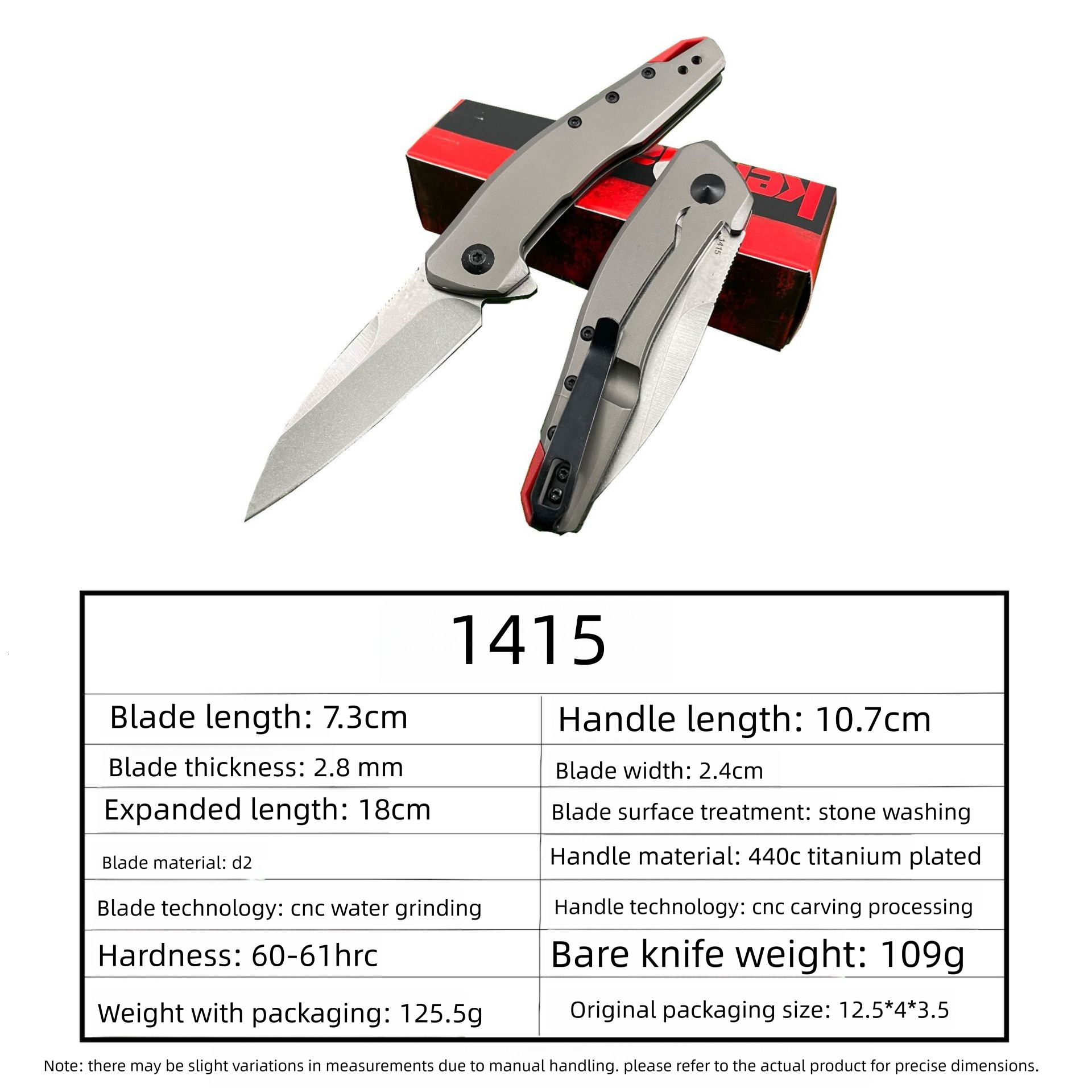 1415 Outdoor Folding Knife High Hardness Camping Portable Knife Outdoor Camping Survival Hiking Hand Tools Multitools Knives EDC
