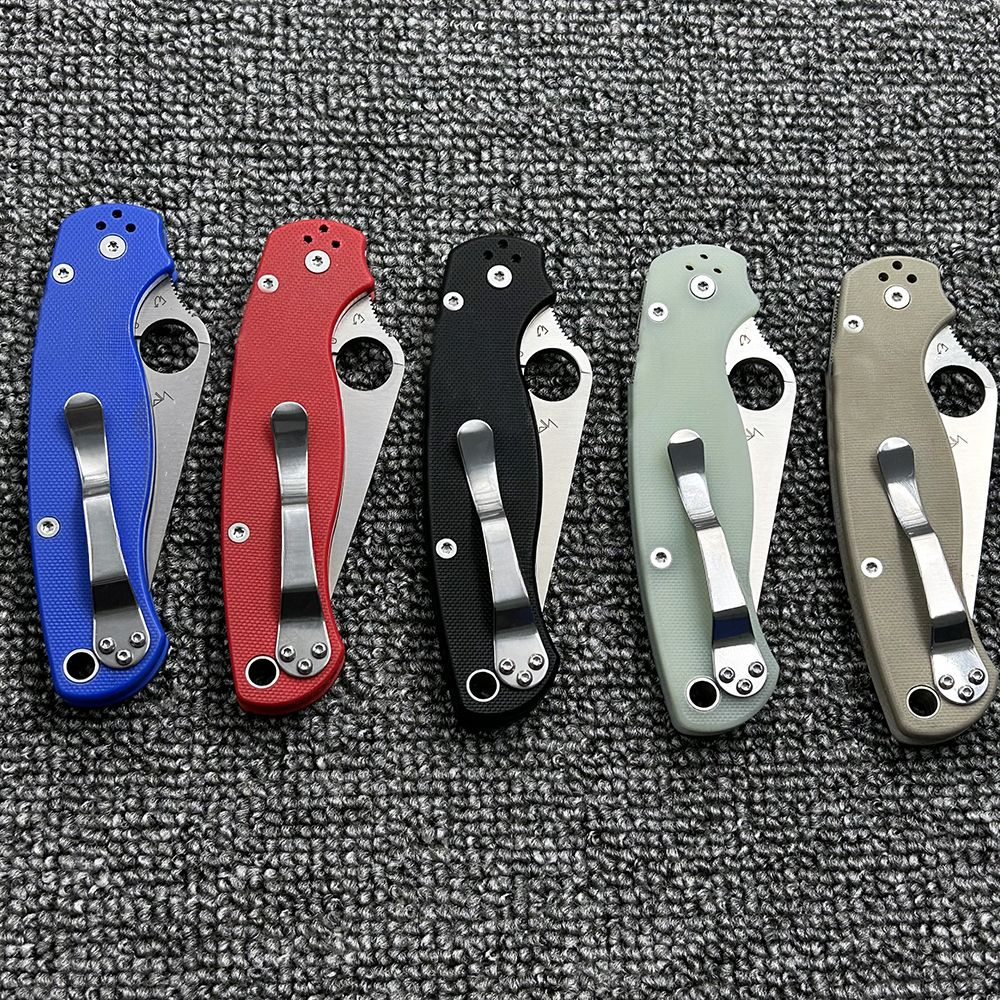 C81 Bearing S45VN G10 Handle Folding Knife High Hardness Outdoor Camping Wilderness Survival Pocket Tool