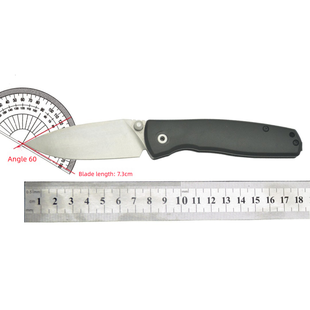 KS 2053 Folding Knife Sharp Cutting Hunting Survival Pocket Knife Portable Rescue Camping Outdoor Knife 8cr13mov Blade Aluminum Handle