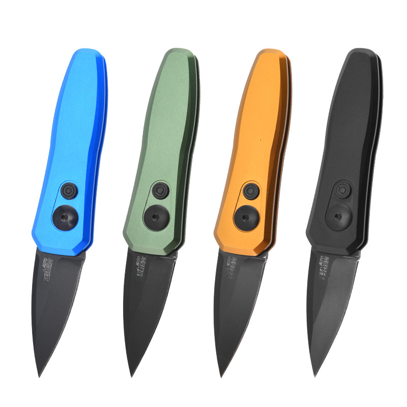 KS 7500 Mini Folding Knife 8Cr18Mov Steel Blade Aluminum Alloy Handle Outdoor Camping Survival Tactics EDC Hunting Knife