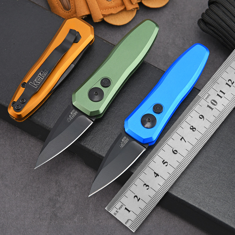 KS 7500 Mini Folding Knife 8Cr18Mov Steel Blade Aluminum Alloy Handle Outdoor Camping Survival Tactics EDC Hunting Knife
