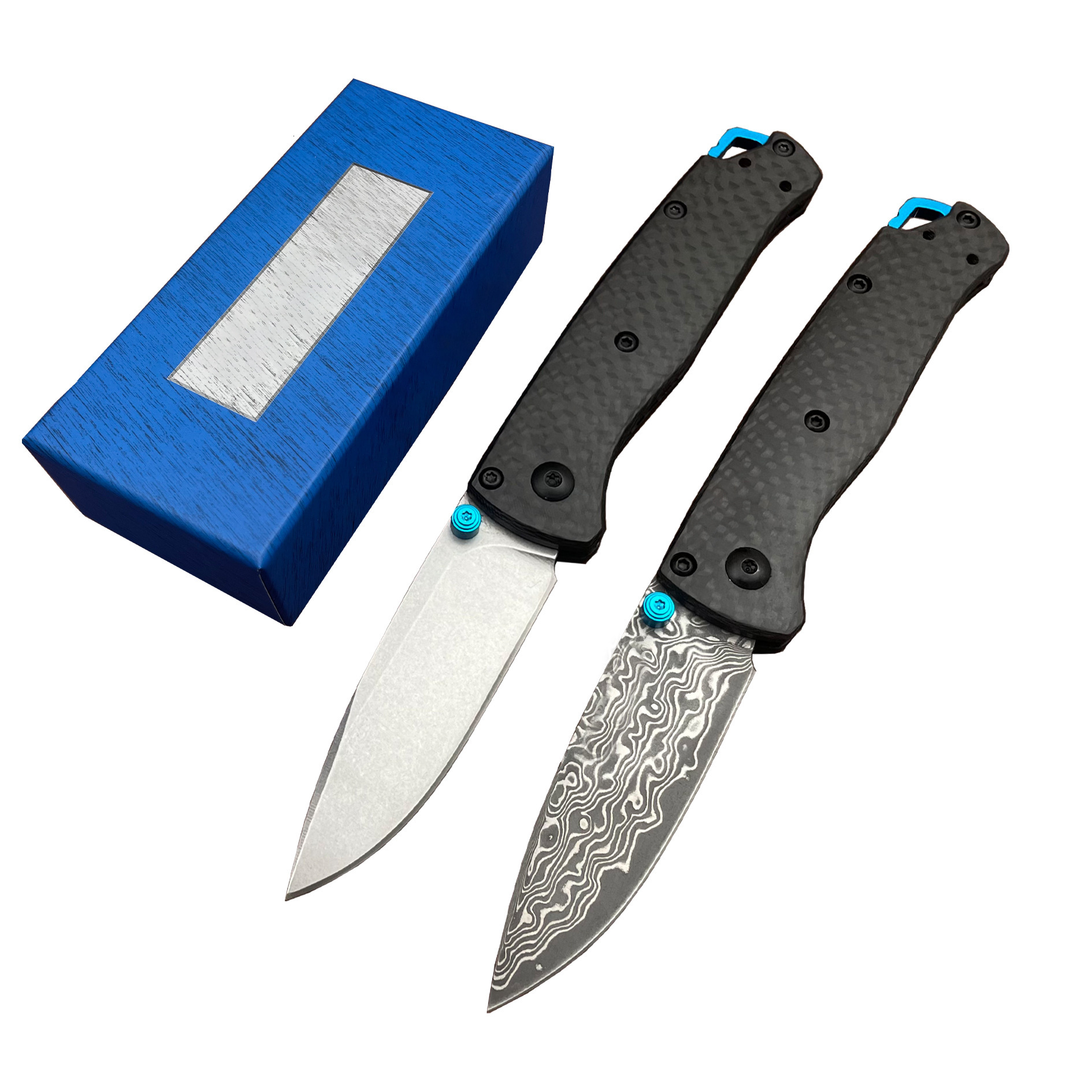 BM 533/535 Folding Knife S90V Blade Carbon Fiber Handles Sharp Field Hunting Knife Survival Tactical Tool with Pocket Clip