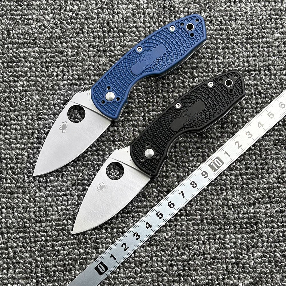 C148 Nylon Handle Small Folding High Hardness Outdoor Camping Wilderness Survival Pocket Tool Knife