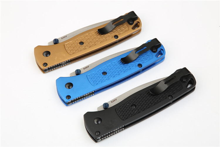 BM535 Mini Bugout EDC Munual Folding Pocket Knife Survival Tactical Knife for Men Outdoor Hunting Hand EDC Knives Utility Tools