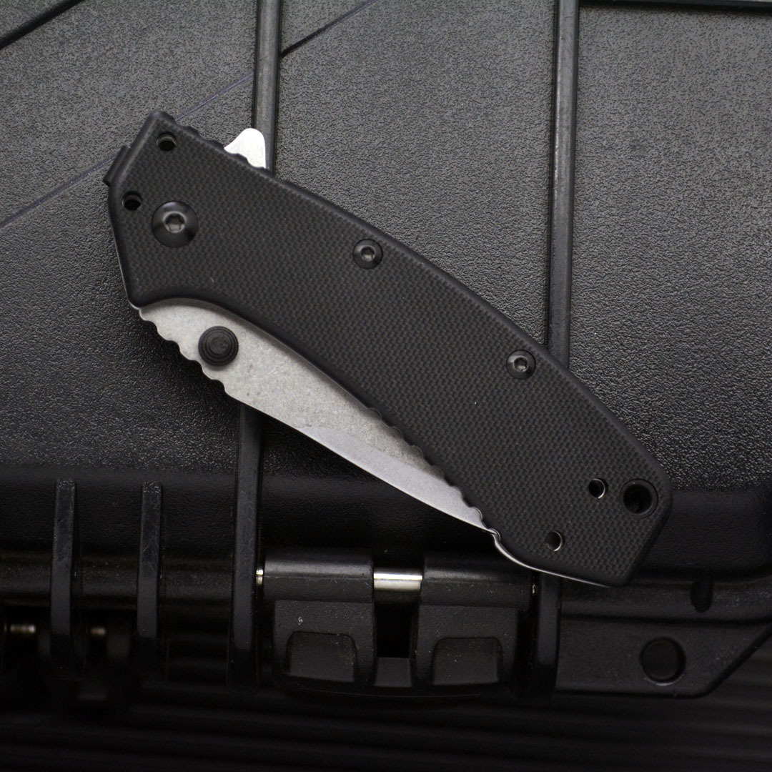 KS-1555 Folding Knife G10 Handle Pocket Knife Outdoor Camping Tool Small Knife