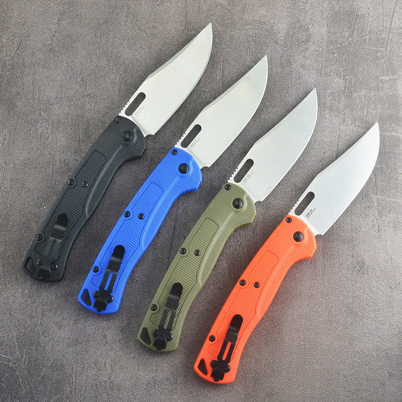 New Outdoor BM 15535 Tactical Flipper Blade Folding Knife Multi EDC Utility Self-defense Hunting Knives Pocket Survival Knife