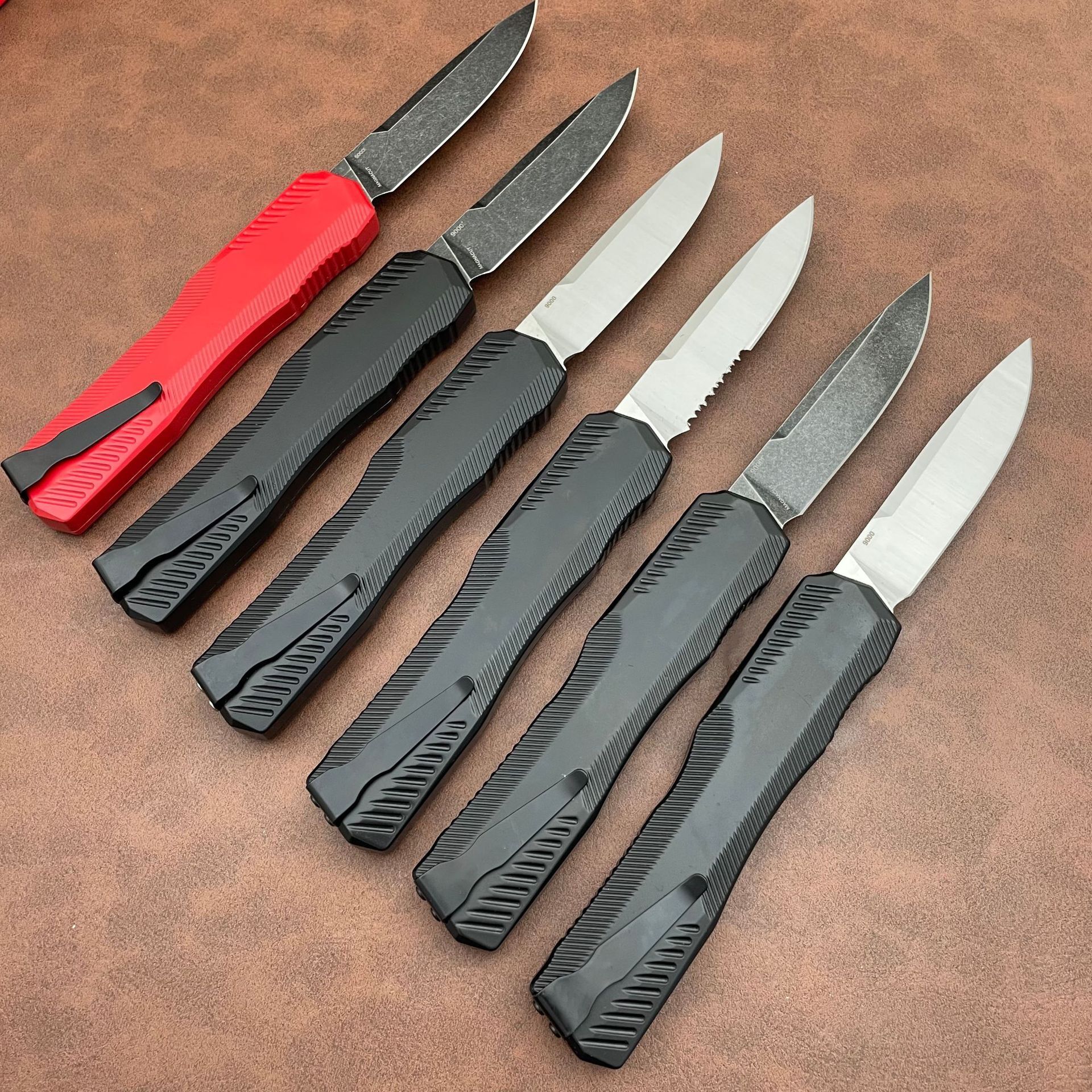 KS 9000 K50 Pocket Knife D2 Steel Blade T6 Aluminum Handle Outdoor EDC Camping Knife Survival Hunting Tools