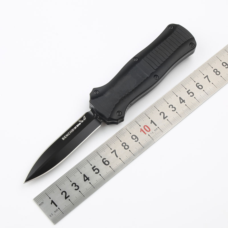 3300mini Outdoor High Hardness Mini Folding CNC Aluminum Alloy 6061 Titanium Coated Wilderness Survival Camping Sharp Portable Knife