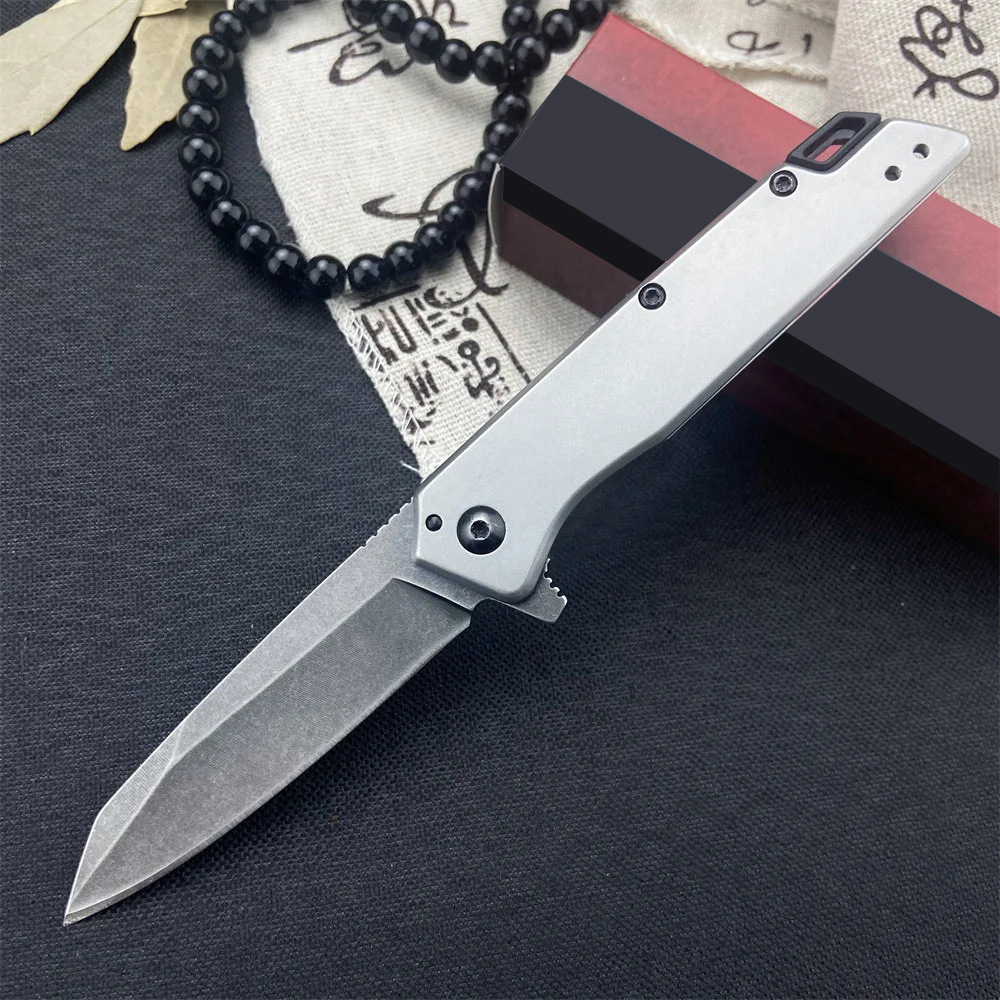 1365 Outdoor Camping Hiking Fishing Portable Folding Knife Durable 8Cr13Mov Steel Suitable for EDC Practical Cutting Knife Bench Made Kinves