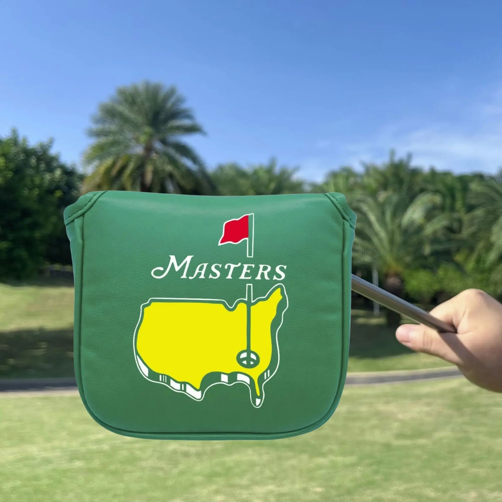 Funny Golf Mallet Headcover Club Head Covers Premium PU Leather Putter Cover Great Accessories for Men 260424