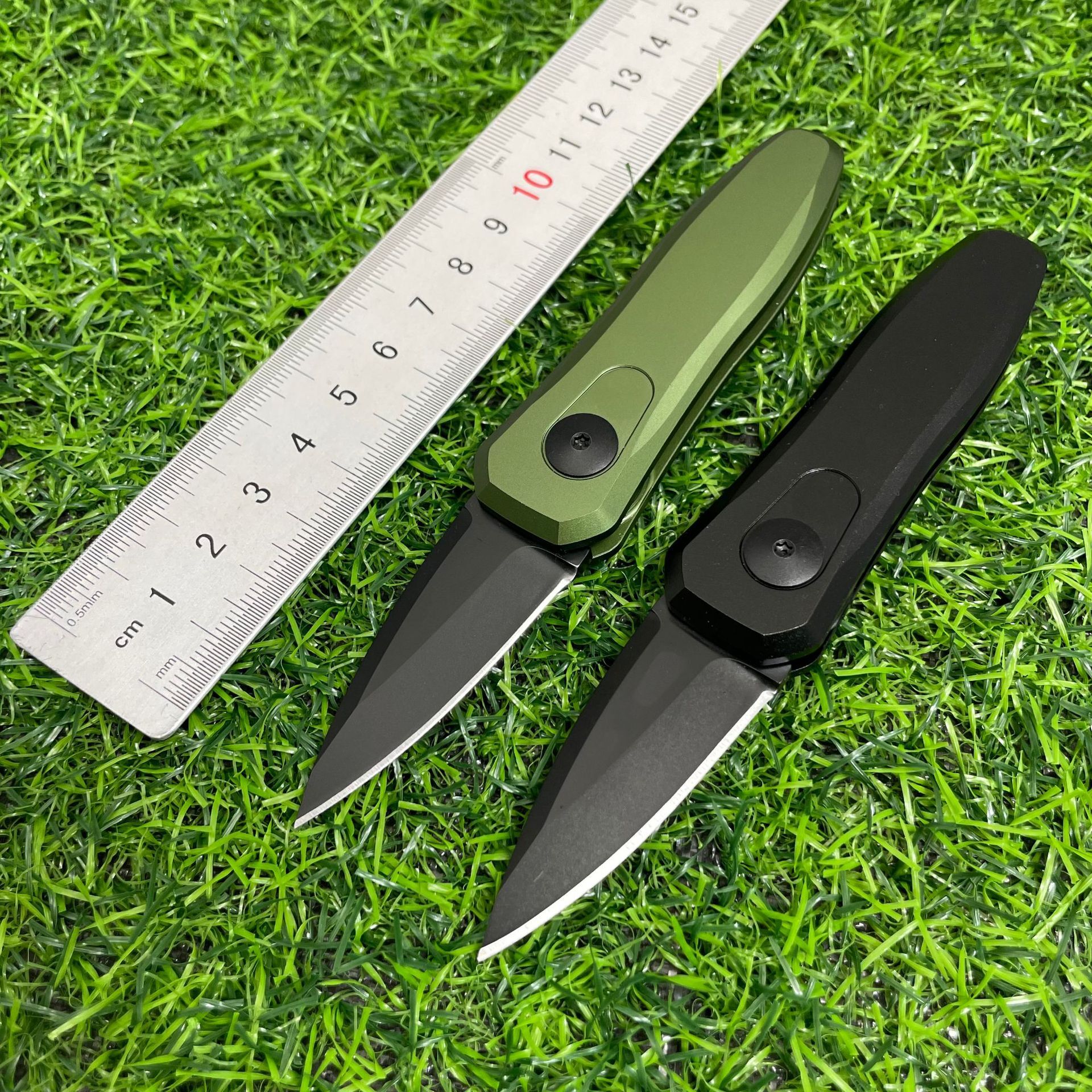 KS 7500 Mini Folding Knife CPM154 Blade Aluminum Alloy Handle Outdoor Camping Survival Tactics EDC Hunting Knife