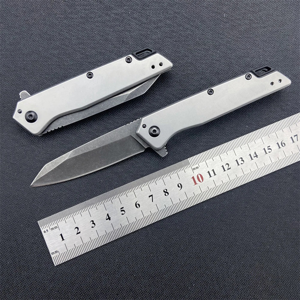 1365 Outdoor Camping Hiking Fishing Portable Folding Knife Durable 8Cr13Mov Steel Suitable for EDC Practical Cutting Knife Bench Made Kinves