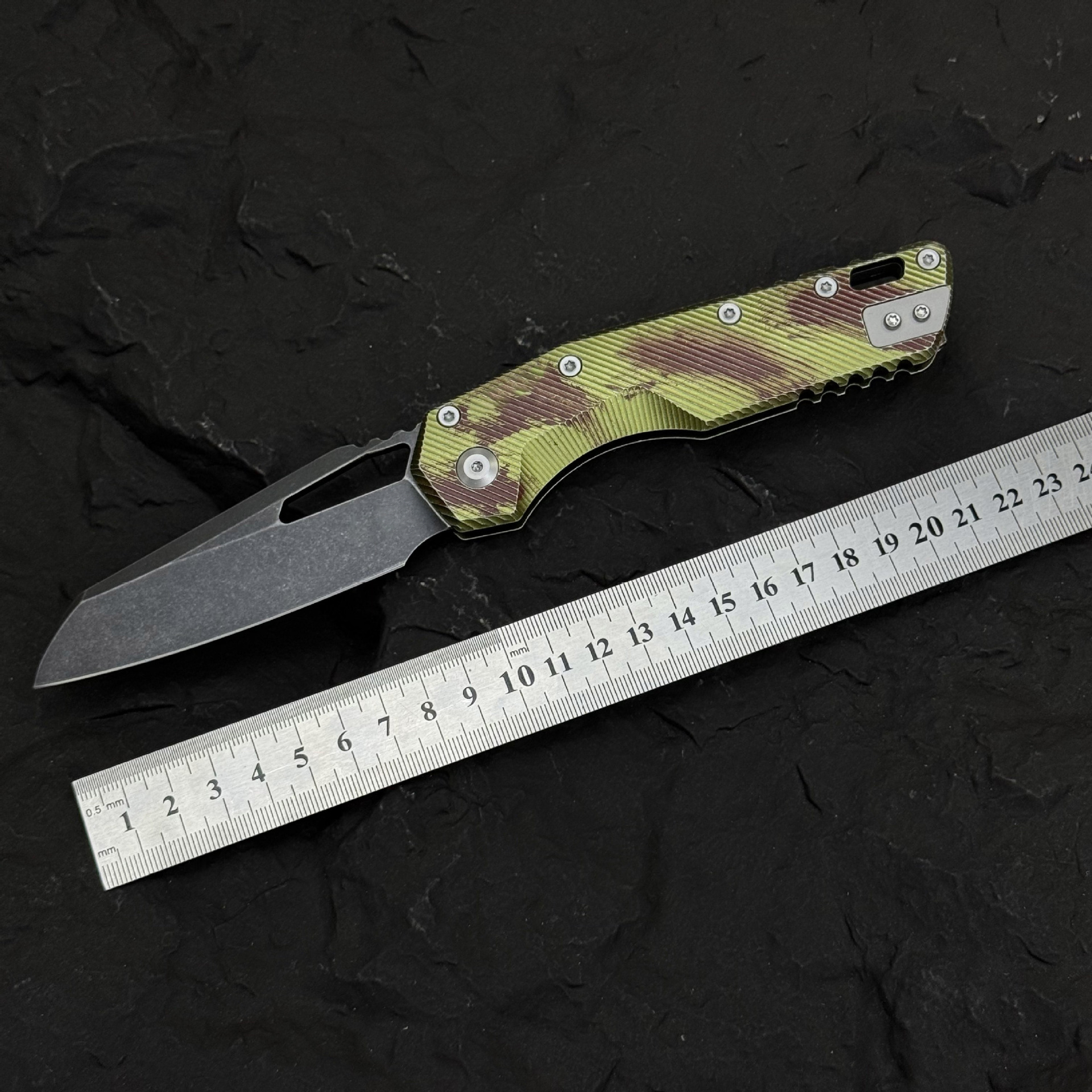 Folding Knife Aluminum Alloy Handle Ball Bearing Portalbe Outdoor Tactical Camping Hunting Survival EDC Tool