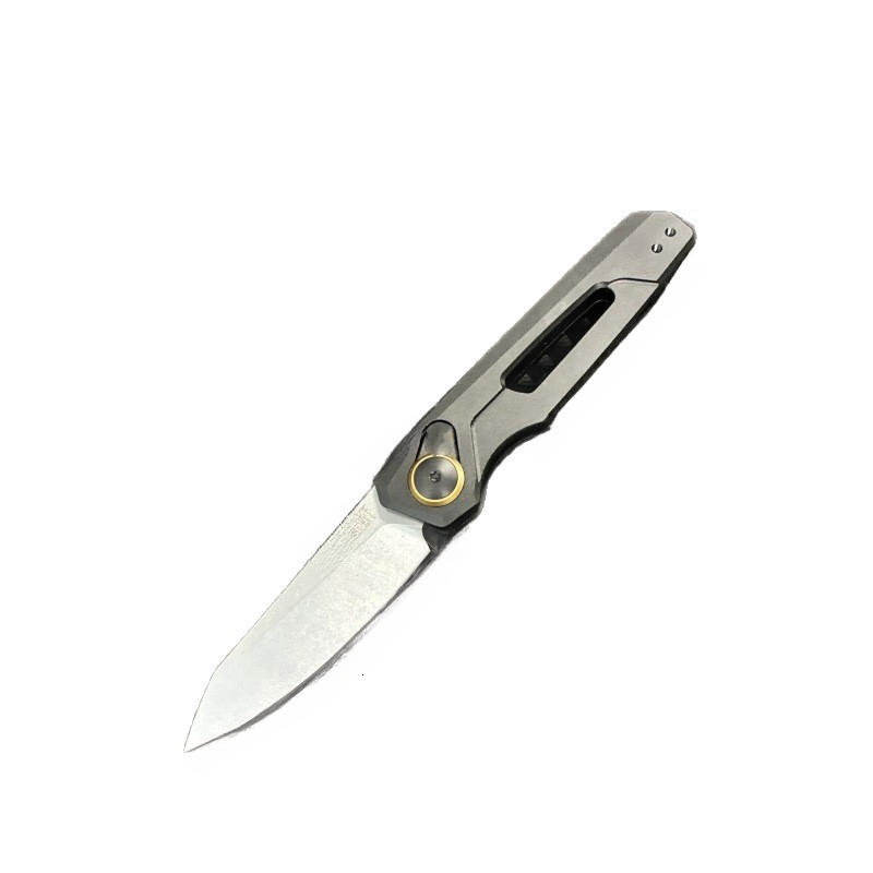 K7500 Small Tactical Folding Knife with An Aviation-grade Aluminum Alloy Handle Suitable for Outdoor Camping Survival ECD Tools