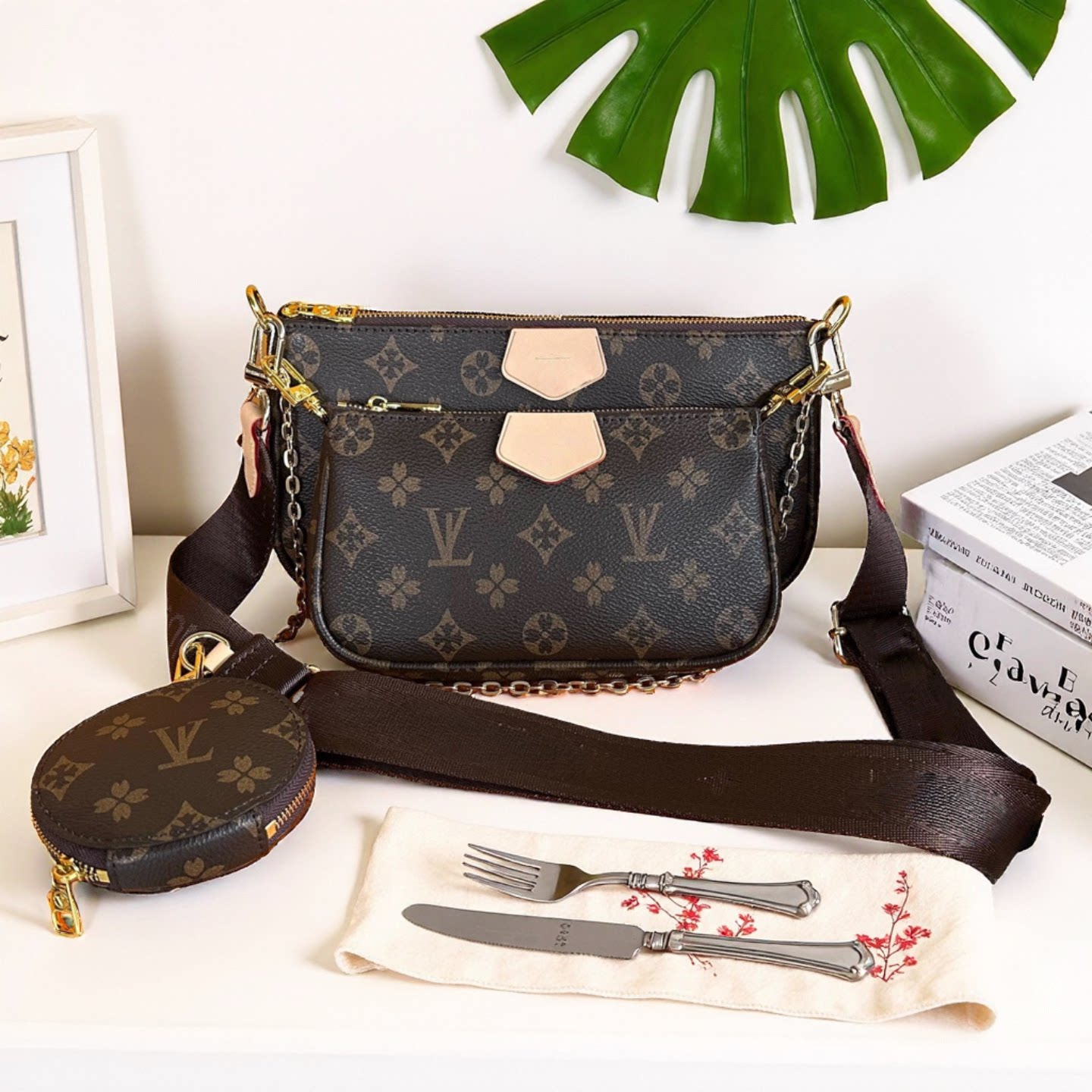 Designer bag shoulder crossbody bags set designer women bag luxury mini purse wallet womens small luxurys handbags purses for women shoulder bags