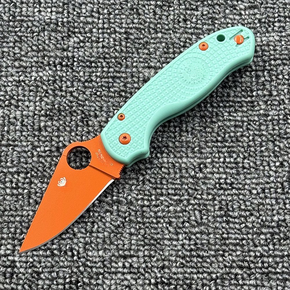 C223 Nylon Handle Folding Outdoor Camping Wilderness Survival High Hardness Pocket Tool Knife