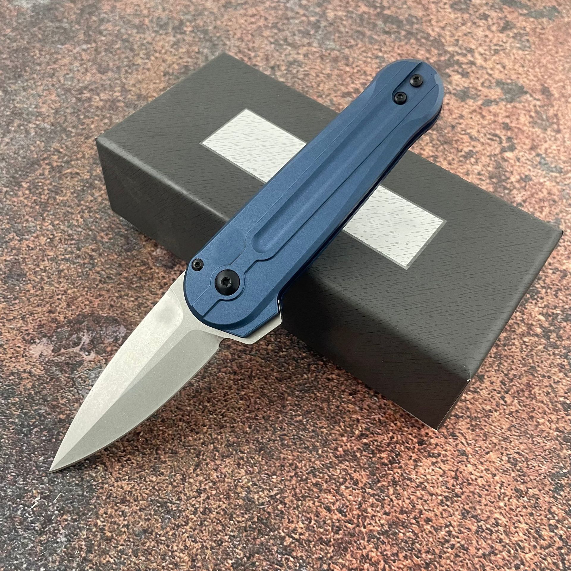 All-New 491 Folding Knife S90V Steel Blade with Aluminum Handle for Outdoor Camping Cutting Survival Scenarios Daily Carry Tool