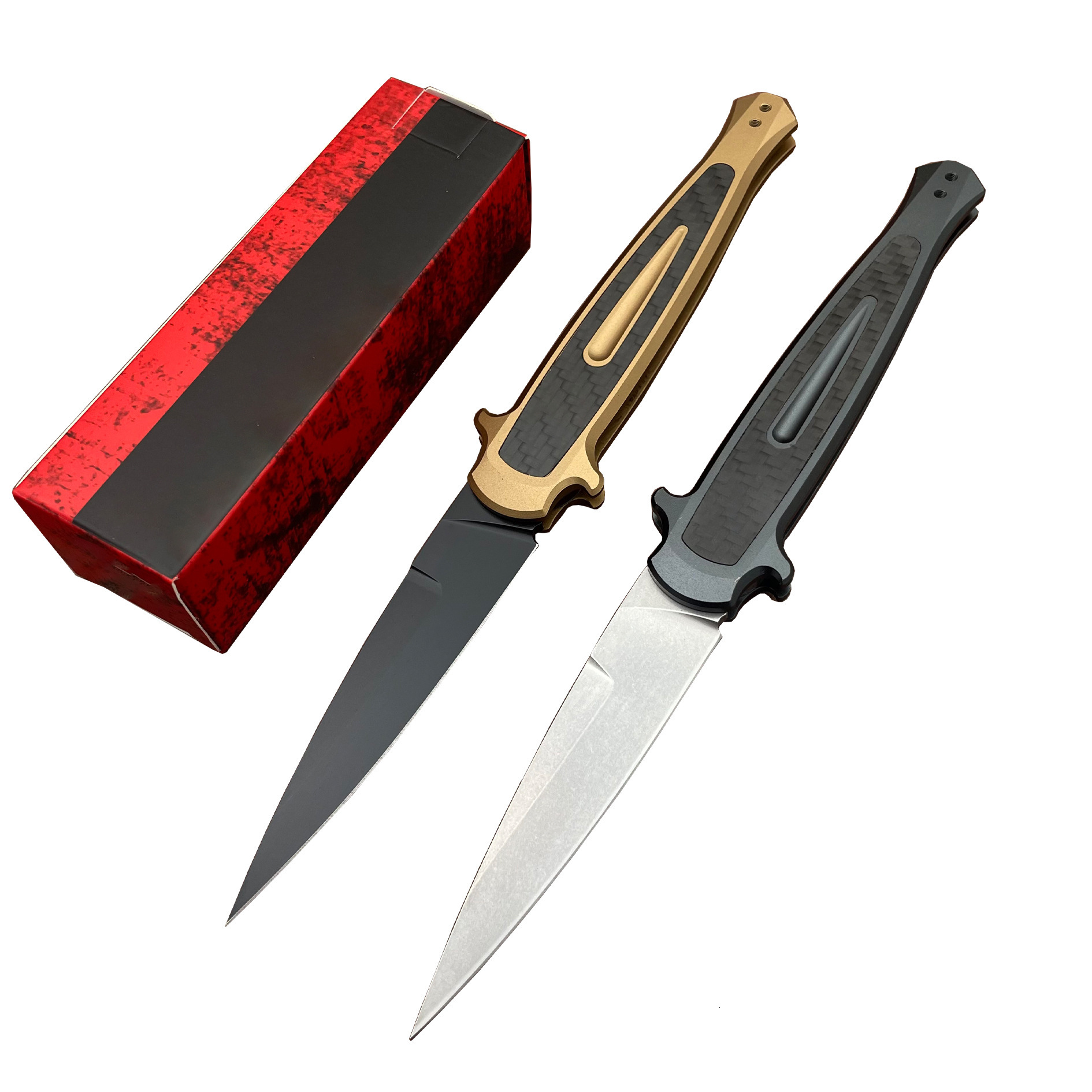 7150 Outdoor Folding Knife Portable Quick Pocket Knife CPM154 Blade Aviation Aluminum Handle Tactical Survival Hunting Knives