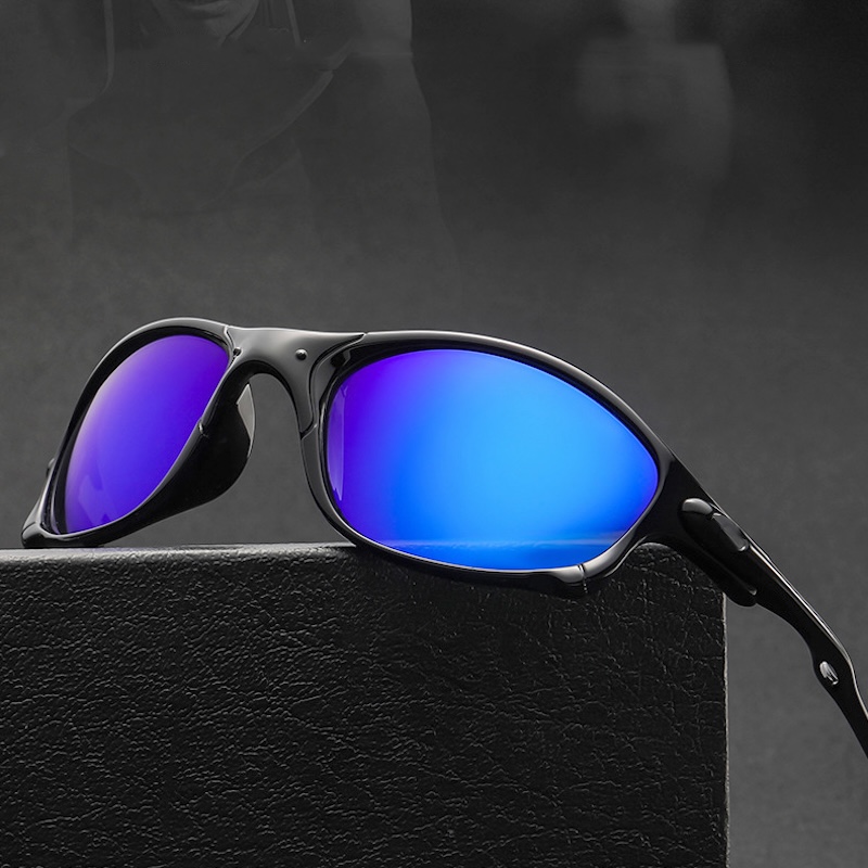 Brand Sports Sunglasses Metal Frame Bicycle Goggles Mens Outdoor Women Luxury Designer Sun Glasses Classic Riding Driving Travel Y2K Steampunk UV Prot