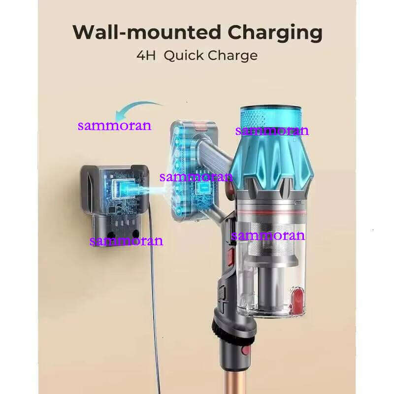 Laresar Cordless 550W/45Kpa Stick Vacuum Cleaner with Touch Screen Up to 60Mins Runtime R250416 - view 7