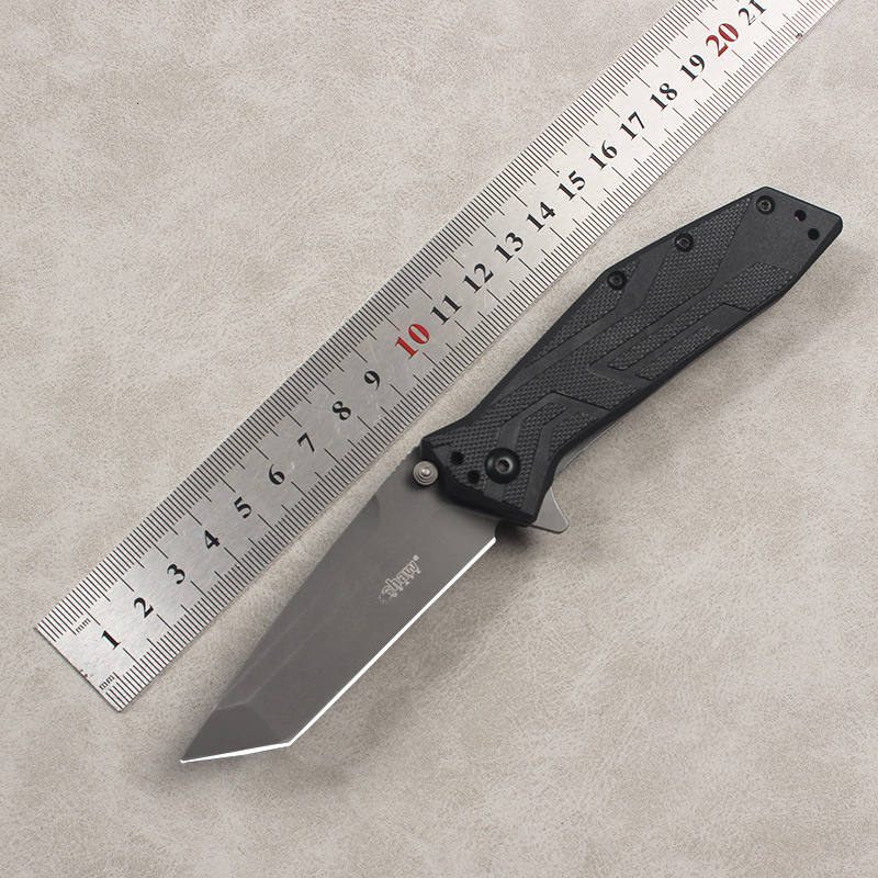 2025 1990 Folding Knife 8Cr13Mov Blade Nylon Fiber Handle Tactical EDC Knives Combat Knives Hunting Durable Knives