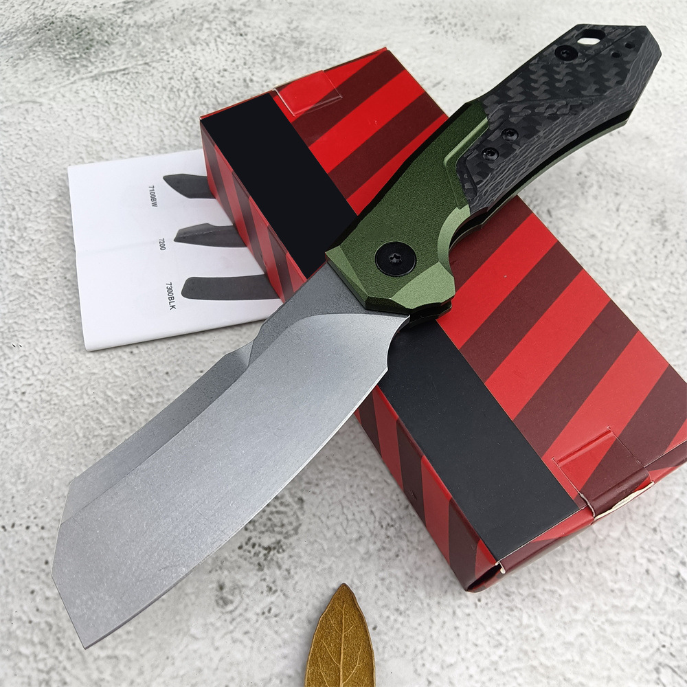 KS 7850 Outdoor Pocketknife Blackwash D2 Blade Hunting Folding Knife Combat Survival Tools Hard Cutting Tools EDC Men's Gift