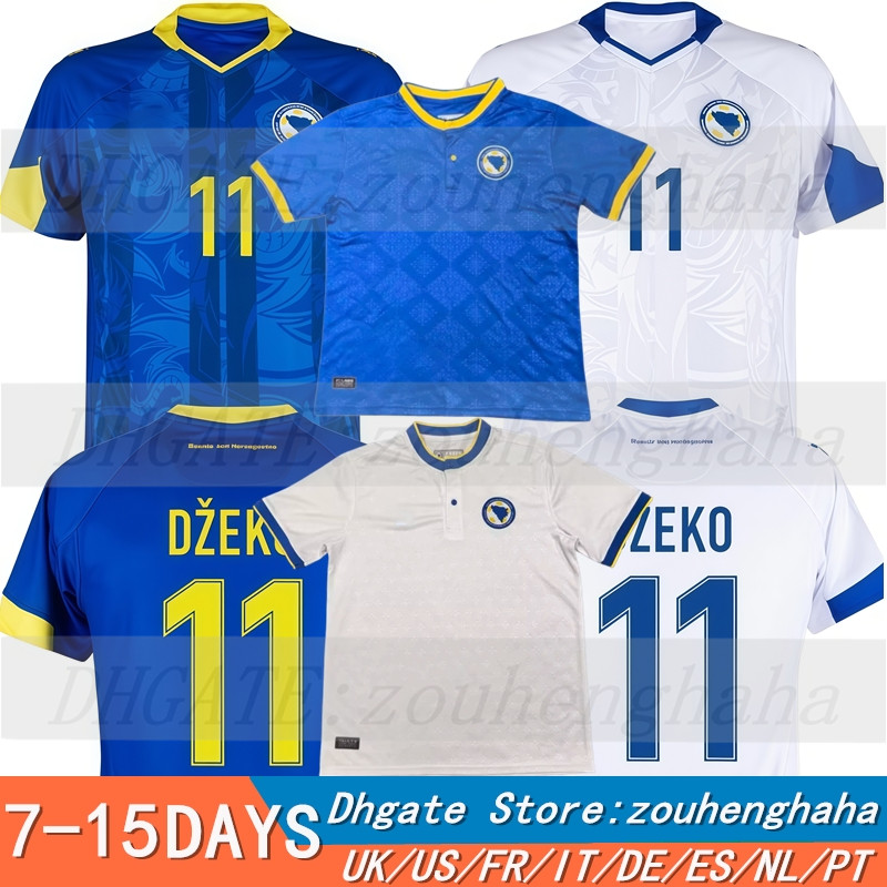 2026 Bosnia and Herzegovina Dzeko Soccer Jerseys 26 27 Home Away Men kids Players Fans Football Jersey Shirts kit Kit DEMIROVIC ALAJBEGOVIC BAJRAKTAREVIC DEDIC S-4XL