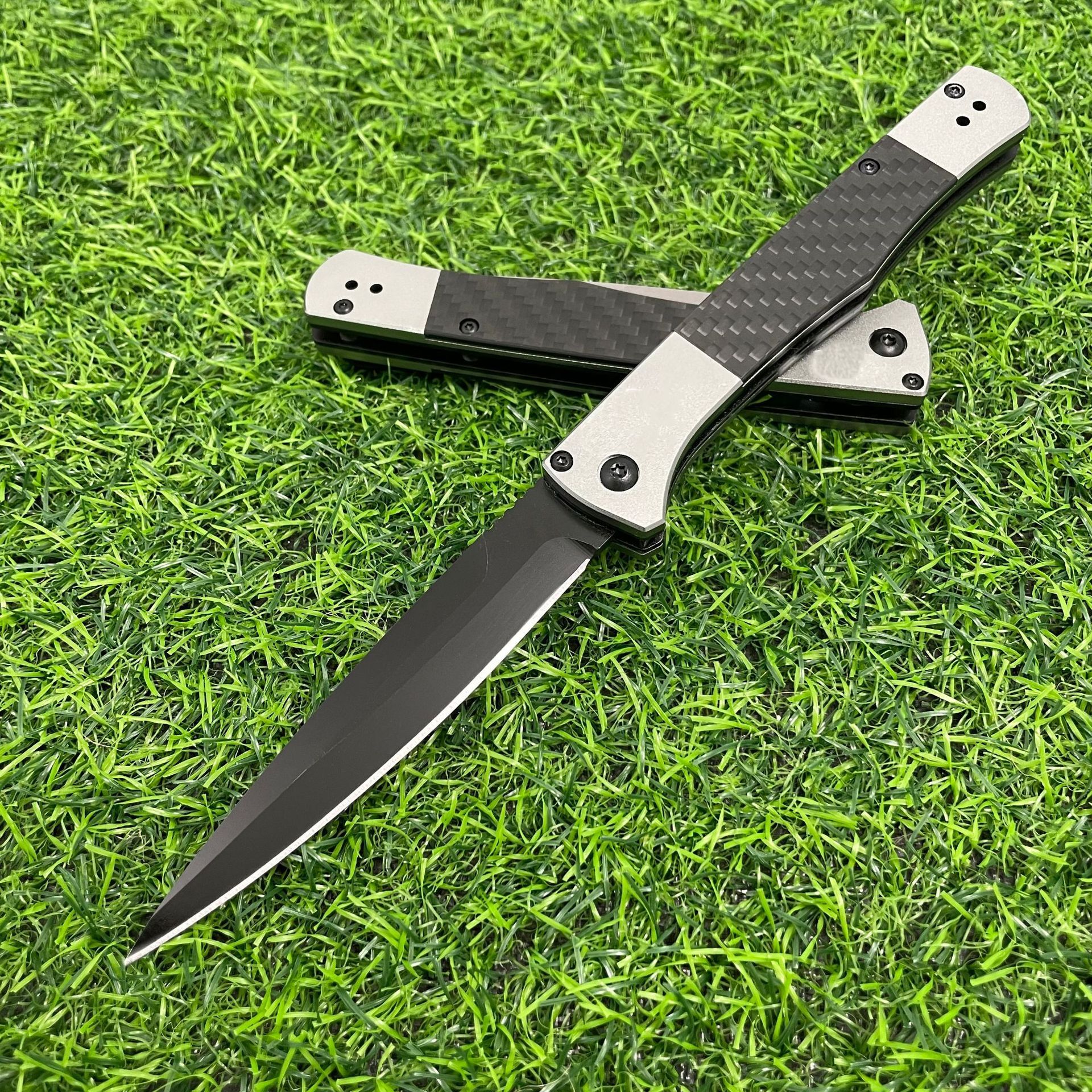 BM 4170 Foldable Knife CPM-S90V Blade T6061 Aluminum Handle Outdoor Hiking Portable Fruit Knife Multi-functional Fishing Knife