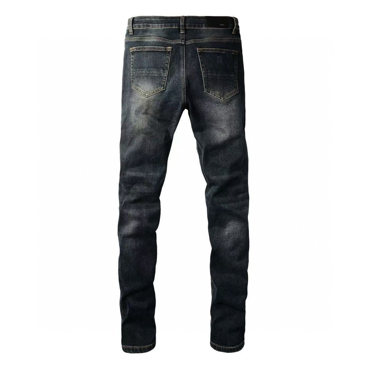 2026 pbosam Man Jeans Designer Jeans Skinny Jeans Ripped Biker Slim Straight Pants Designer Jeans Fashion Jean SIze 30-36