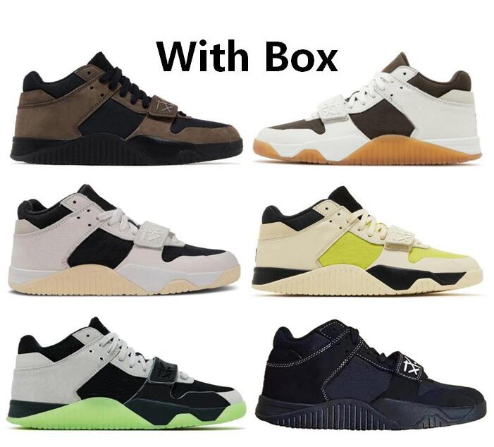 Best Quality TS Jack TR Casual Shoes Cut The Check Dark Mocha Sail White Red Bright Cactus Black Night Silver Men Women Basketball Shoes Sports Sneakers
