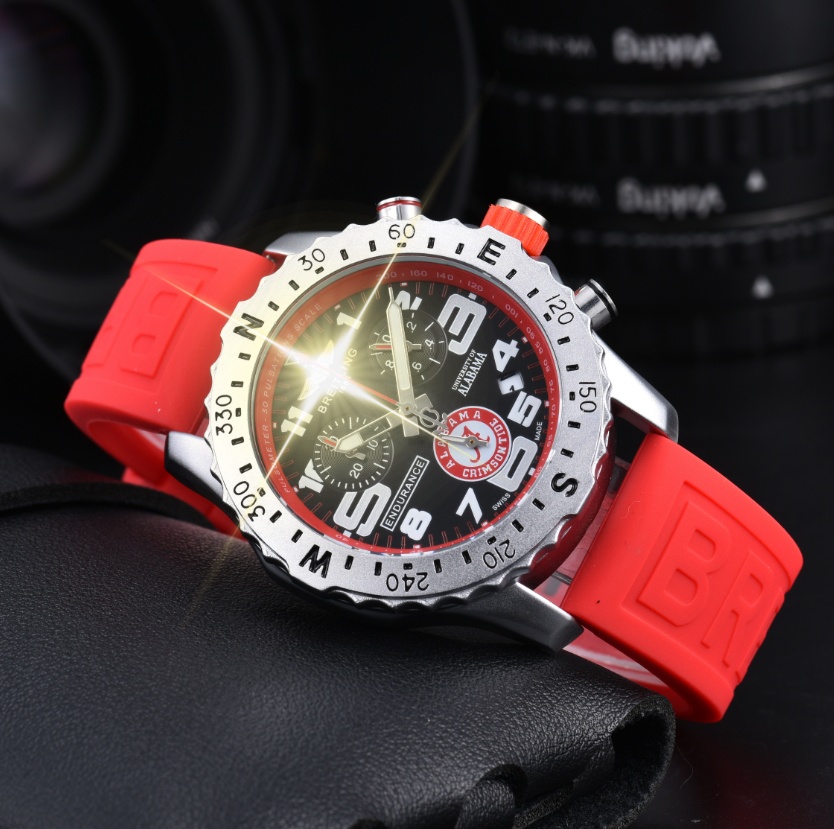 NEW TOP Design Mens women Breitlinity Watches automatic quartz Movement Male Clock Luxury Business Designer for Men Watch luxe Quartz battery Wristwatches 679
