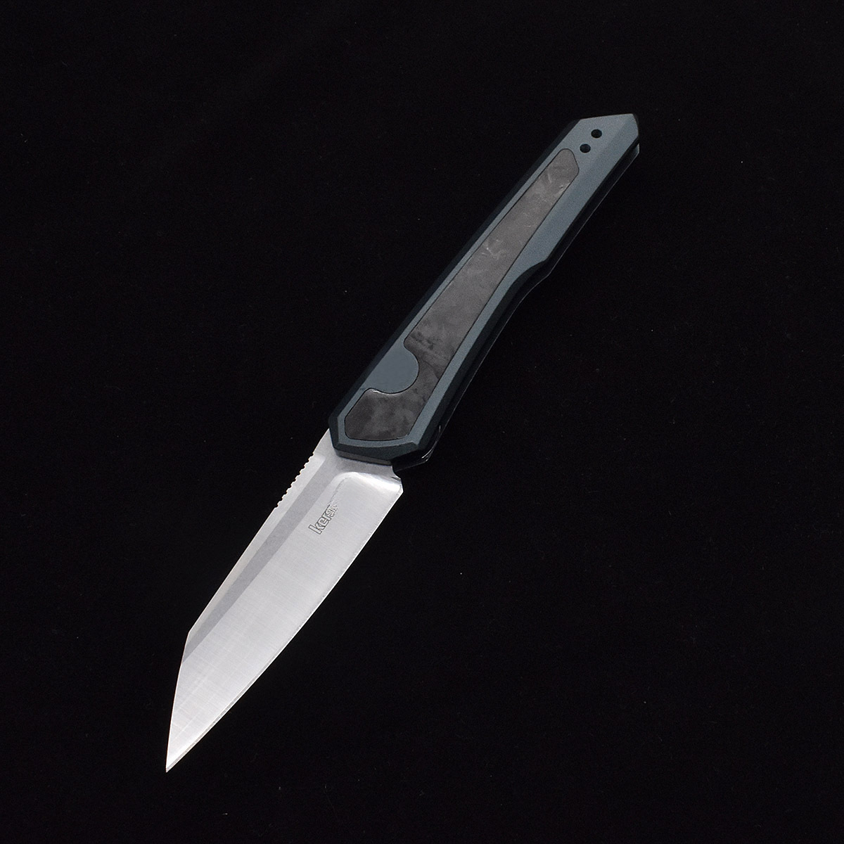 KS 7050 High-Quality Pocket Knife D2 Blade T6 Aluminum Frame Embedded with Carbon Fiber Handle Sharp for Outdoor Camping Use