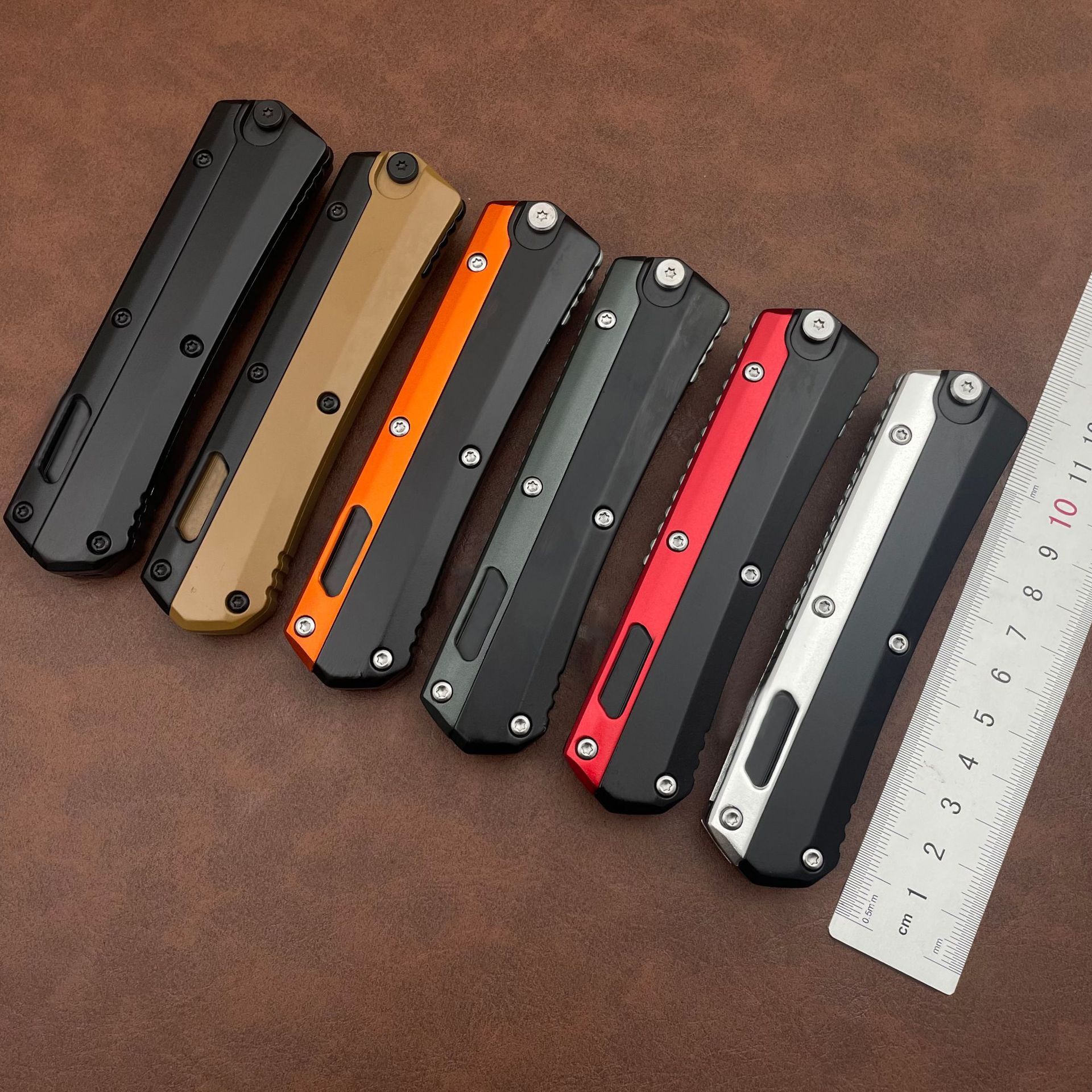 Pocket Knives Knife M390 Blade Outdoor Self Defense Zinc Aluminum Handle Camping Utility Knife EDC Tools