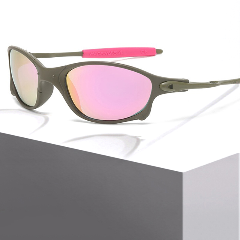 Brand Sports Sunglasses Metal Frame Bicycle Goggles Mens Outdoor Women Luxury Designer Sun Glasses Classic Riding Driving Travel Y2K Steampunk UV Prot