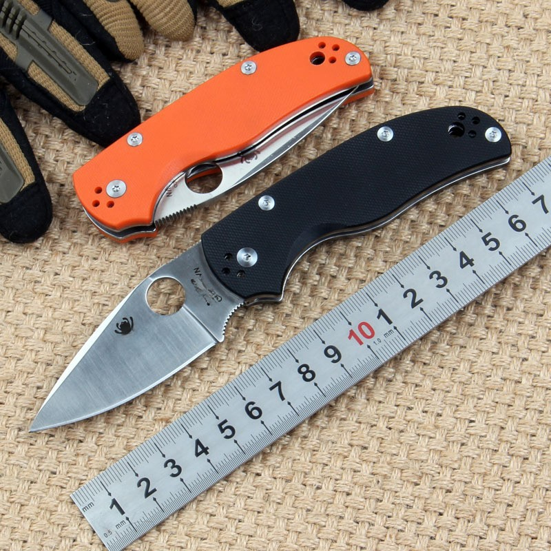 C41 Handle Outdoor Folding CPM S35VN Sanding Wilderness Survival High Hardness Sharp Portable EDC Knife