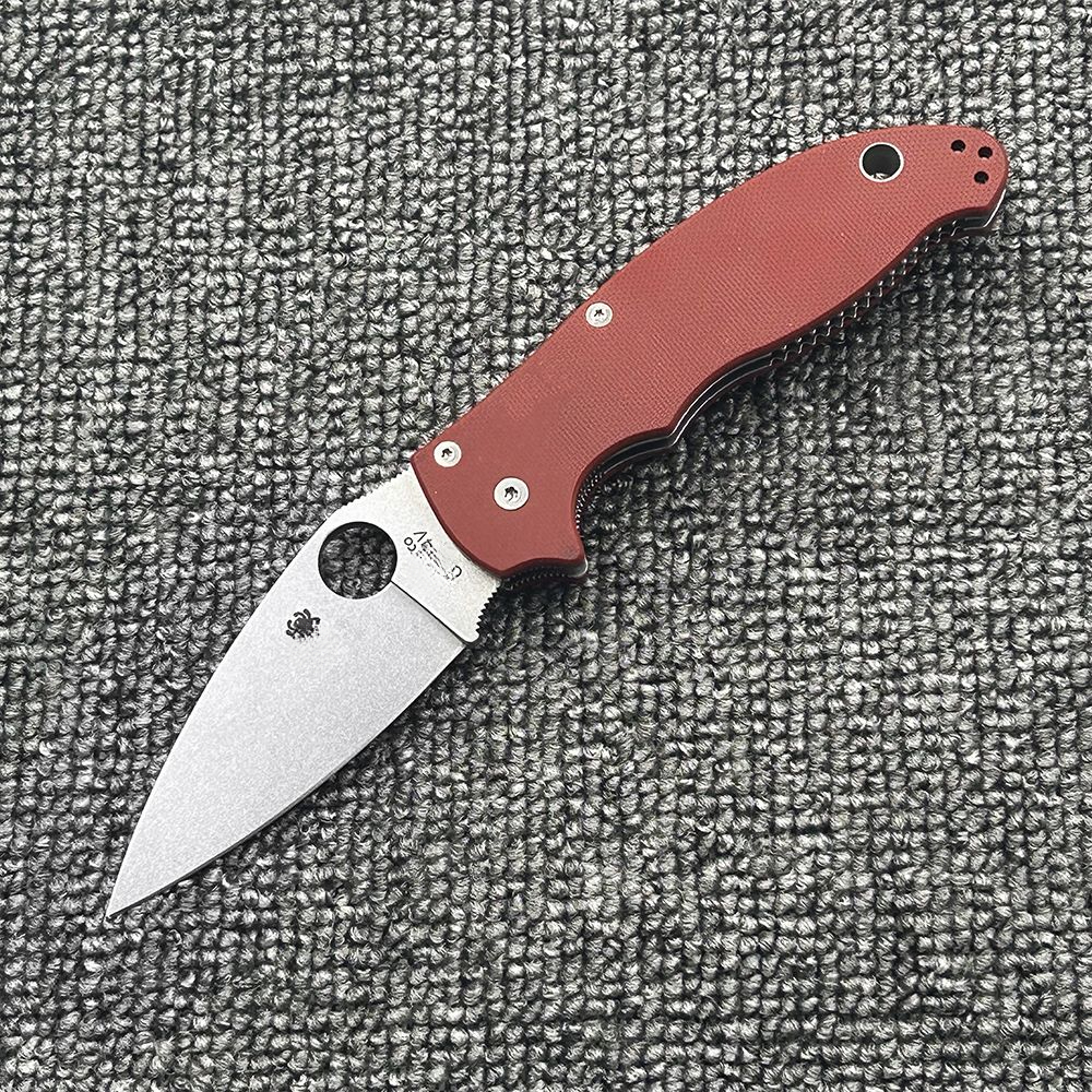 C101 Outdoor Folding Knife S30V Stone Wash Sharp Portable EDC Knife